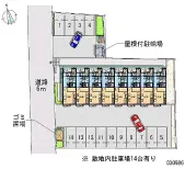 ★手数料０円★郡山市深沢　月極駐車場（LP）